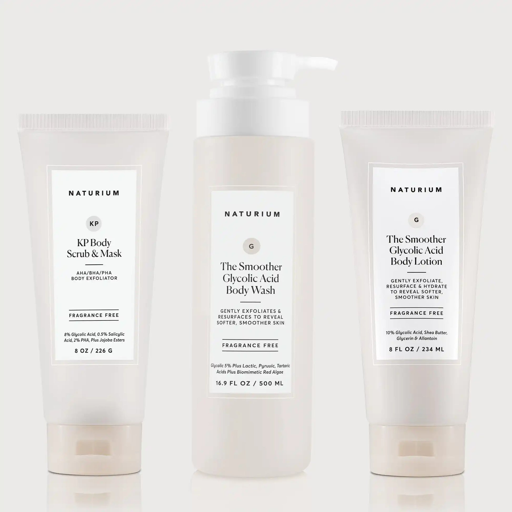 the-glycolic-acid-body-bundle-i7 NATR_KPScrub_SmootherBodyWash_SmootherLotion_Bundle_ecomm.webp
